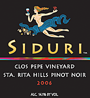 Siduri 2006 Clos Pepe Pinot Noir